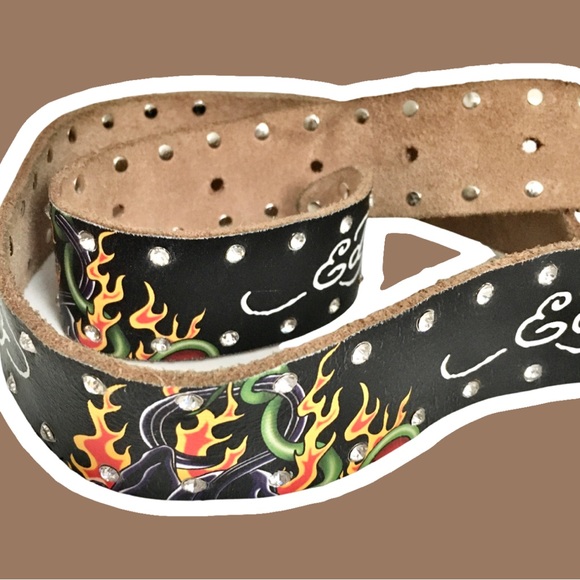 ED HARDY vintage belt - Picture 5 of 7
